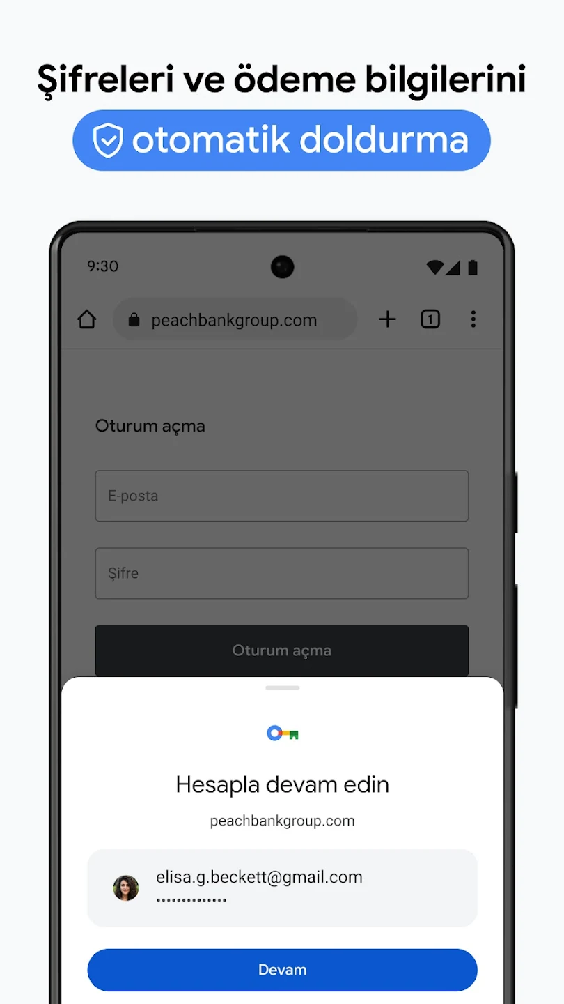 Google Chrome Android İndir - ekran görüntüsü
