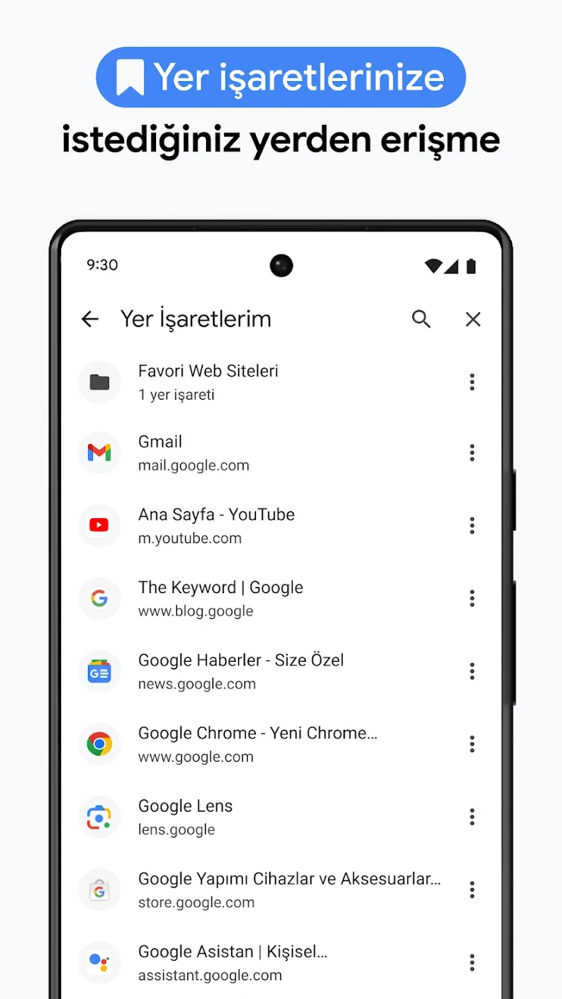 Google Chrome Android İndir - ekran görüntüsü