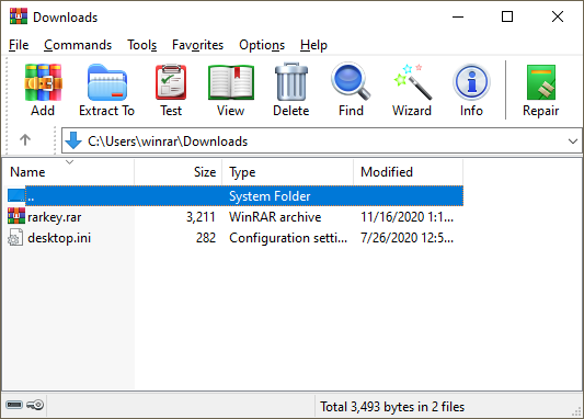 WinRAR MacOS İndir - ekran görüntüsü