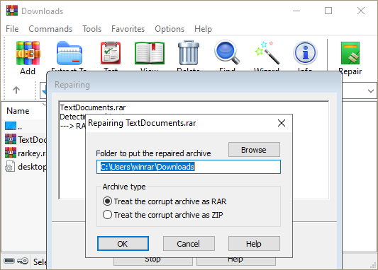 WinRAR Windows İndir - ekran görüntüsü