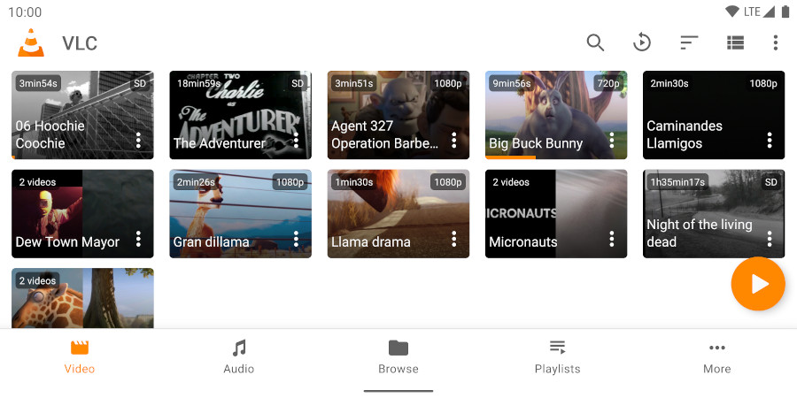 VLC Android İndir - ekran görüntüsü