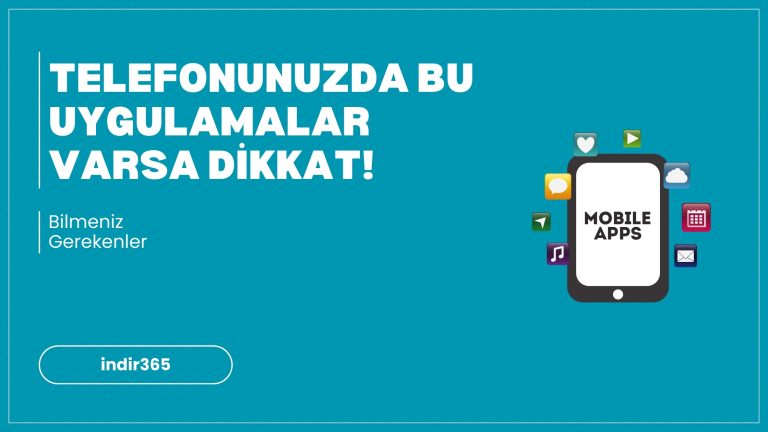 telefon zararlı uygulamalar - indir365