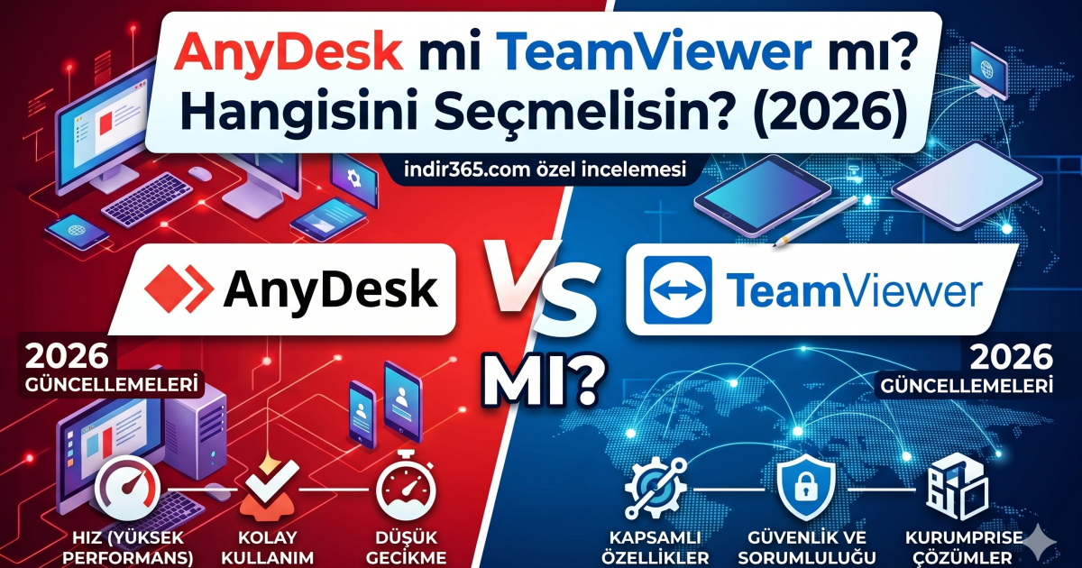 AnyDesk mi TeamViewer mı? Hangisini Seçmelisin? (2026)